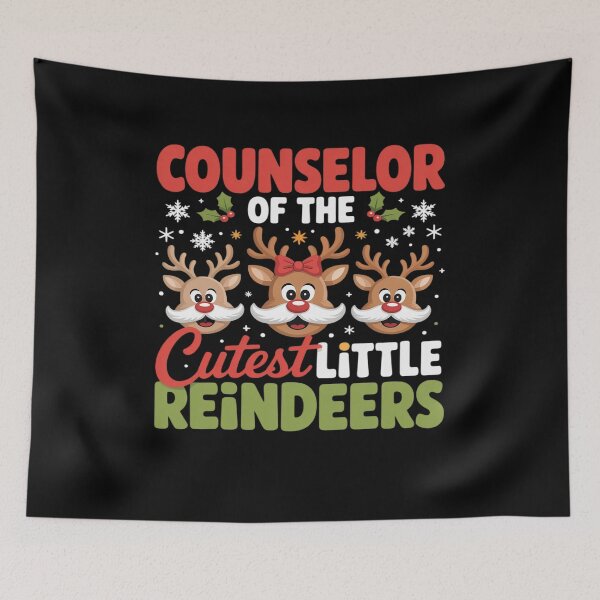 Item preview, Counselor Of The Cutest Reindeers Christmas Counselor designed and sold by RayArmstrong.