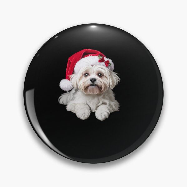 Item preview, Coton de Tulear With Santa Hat Christmas Dog Owner Lover Mom designed and sold by DrewLeuschke.
