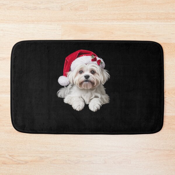 Item preview, Coton de Tulear With Santa Hat Christmas Dog Owner Lover Mom designed and sold by DrewLeuschke.