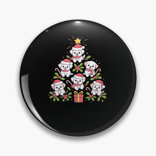 Item preview, Coton de Tulear Merry Christmas Tree Dog Ornament designed and sold by HaileyRobel.