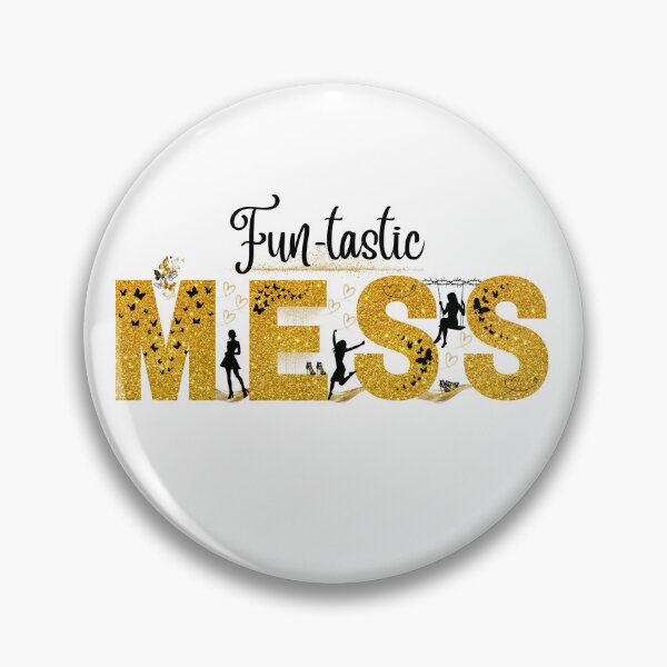 Item preview, Fun-tastic Mess Gold – The Luxe Mess designed and sold by PixelByHajni.