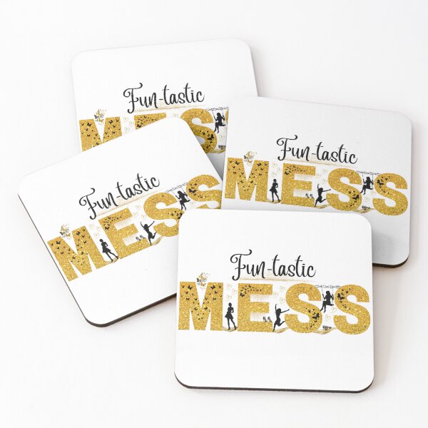 Item preview, Fun-tastic Mess Gold – The Luxe Mess designed and sold by PixelByHajni.
