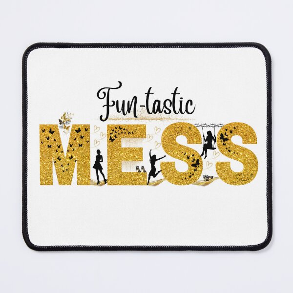 Item preview, Fun-tastic Mess Gold – The Luxe Mess designed and sold by PixelByHajni.