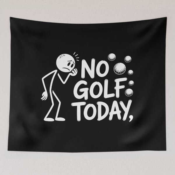 Item preview, No Golf Today Sport Golf Lovers designed and sold by ValerieRodrigue.