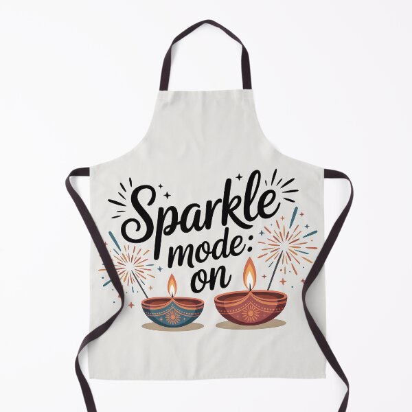 Item preview, Sparkle Mode: ON – Festive Diwali Lights Design designed and sold by Jollys-ArtShop.