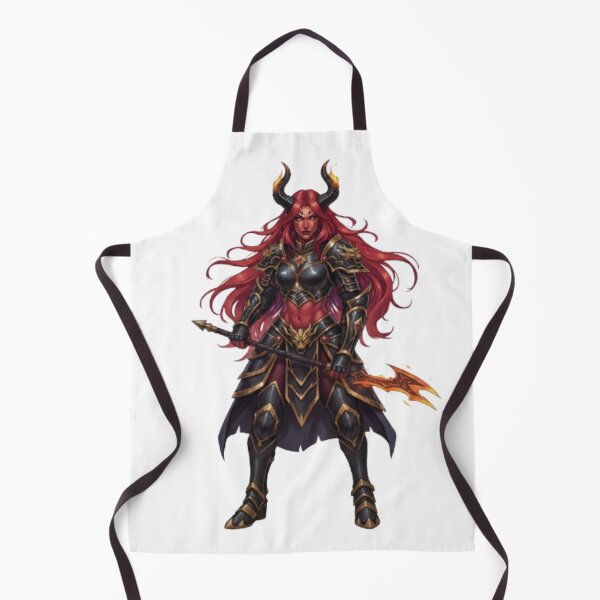 Item preview, Infernal Champion: The Crimson Warrior designed and sold by CelticSoulShop.