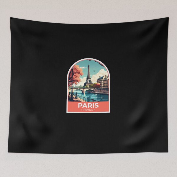 Item preview, Paris France Sticker designed and sold by TulipaGraphics.