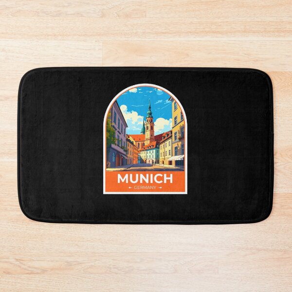 Item preview, Munich Germany Sticker designed and sold by TulipaGraphics.