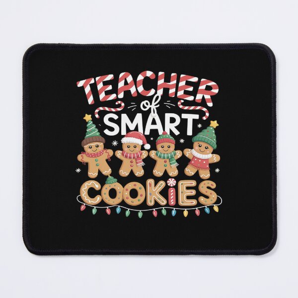 Item preview, Christmas Teacher Of Smart Cookies Funny Cute Gingerbread designed and sold by DrewLeuschke.
