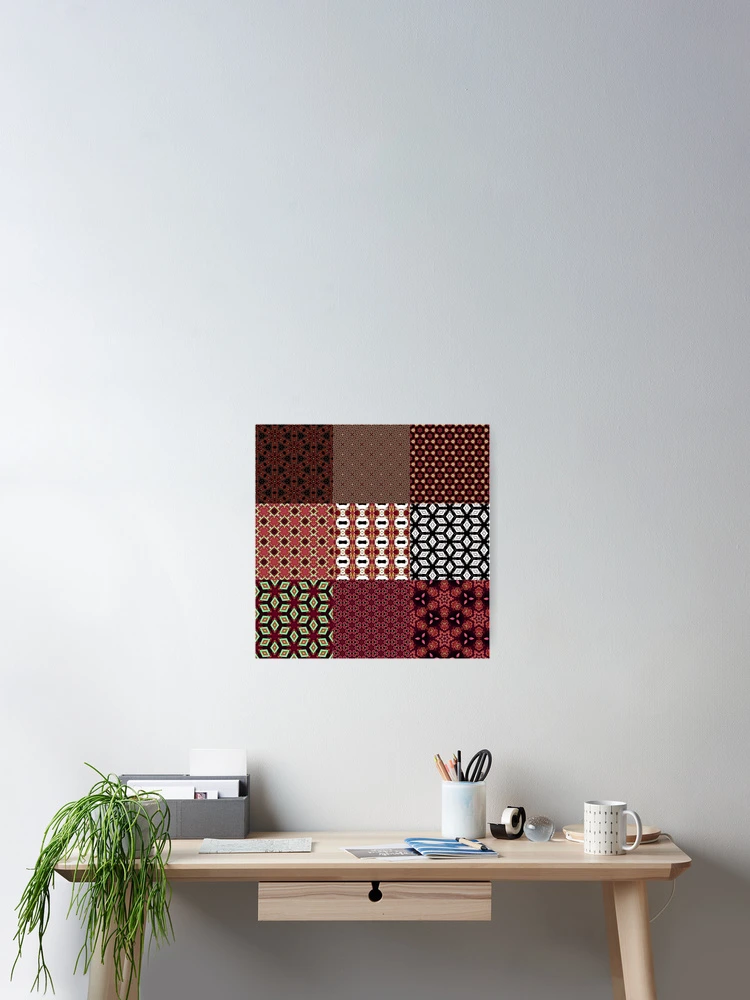 Thumbnail 2 of 3, Poster, Patchwork18 designed and sold by Design4uStudio.