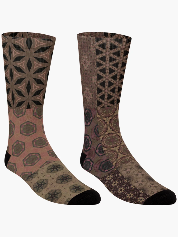Thumbnail 3 of 5, Socks, patchwork13 designed and sold by Design4uStudio.