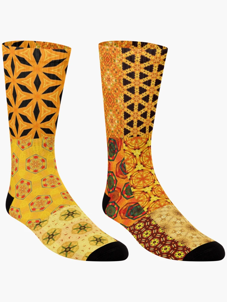 Thumbnail 3 of 5, Socks, patchwork4 designed and sold by Design4uStudio.