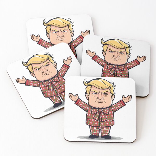 Item preview, Grumpy Christmas Trump Ugly Sweater designed and sold by jasperDesigns.