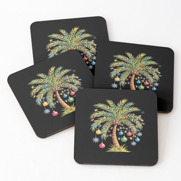 Item preview, Christmas Palm Tree Light Hawaiian Tropical Xmas designed and sold by HaileyRobel.