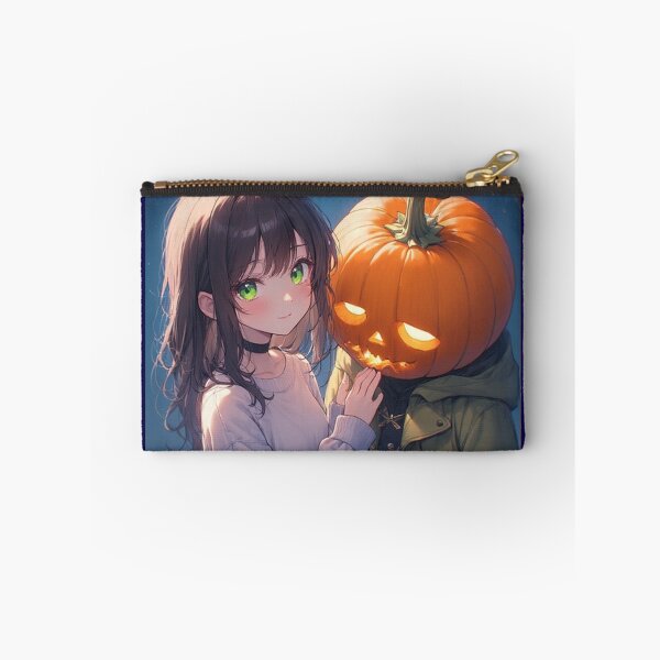Item preview, The Girl and the Sad Pumpkin designed and sold by ArtsJulian.