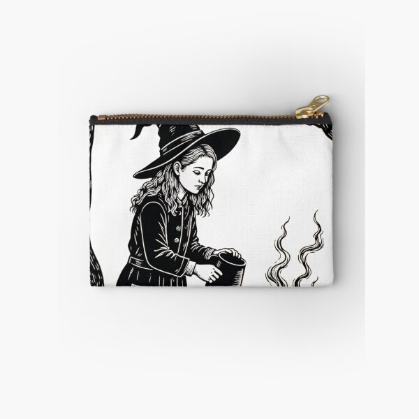 Item preview, little witch with cat, Happy Halloween designed and sold by Mauswohn.