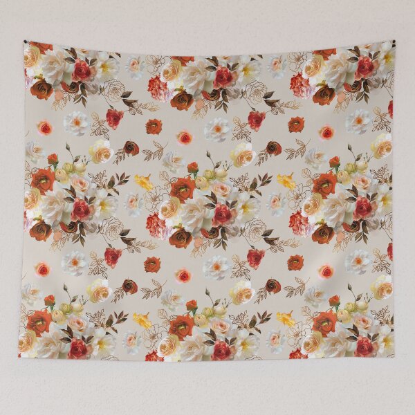 Item preview, Love Fall Flowers designed and sold by WildAliceArt.