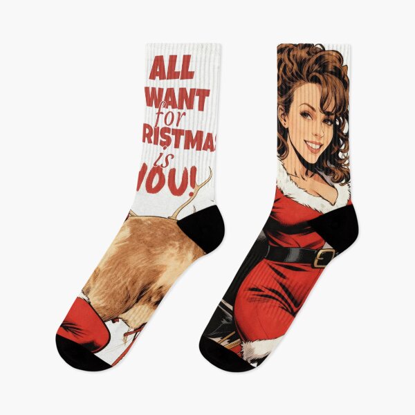 Item preview, All I Want For Christmas Is You - Funny Mariah Carey Comic Portrait designed and sold by Vicky021.