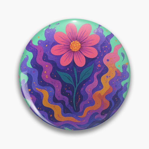 Item preview, Bloom in Chaos – Vibrant flower in the midst of chaos designed and sold by Joseriqui.
