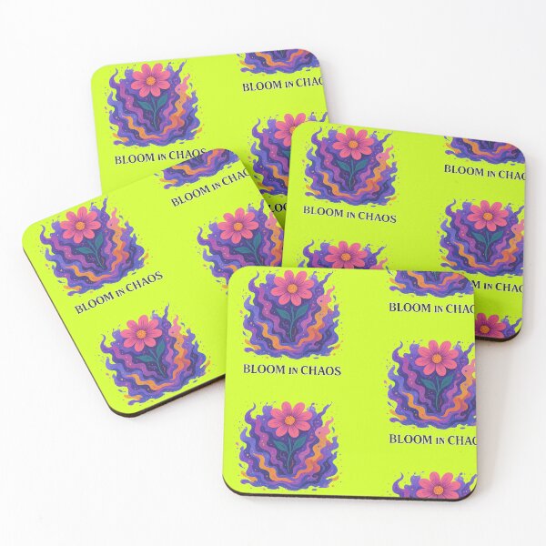 Item preview, Bloom in Chaos – Vibrant flower in the midst of chaos designed and sold by Joseriqui.