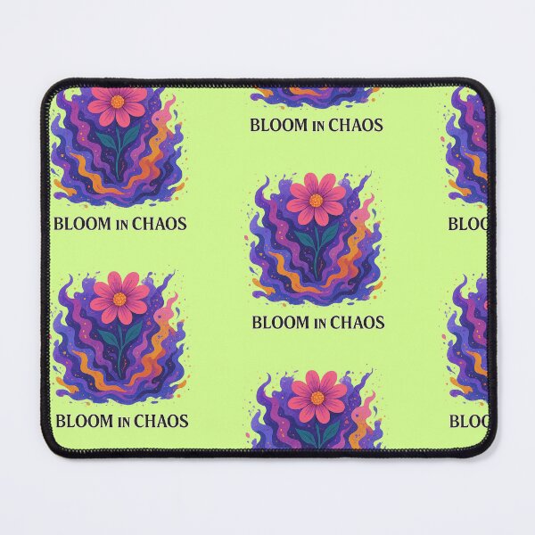 Item preview, Bloom in Chaos – Vibrant flower in the midst of chaos designed and sold by Joseriqui.