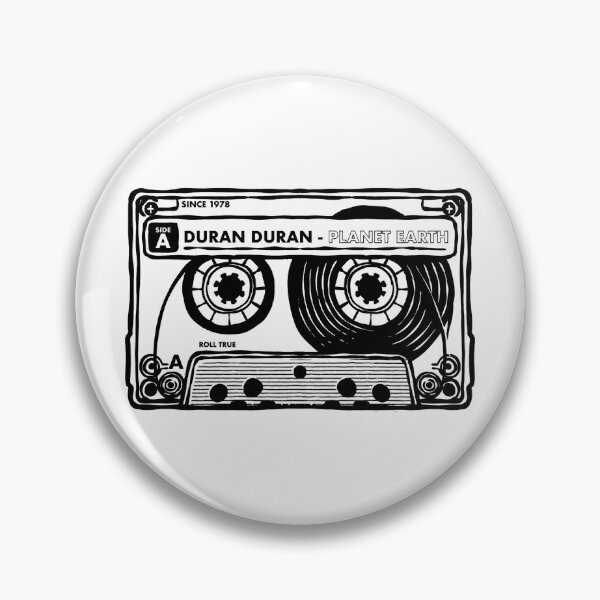 Item preview, Duran Duran Band Merch Cassete Tape Drawing Design  designed and sold by Lifecattt123.