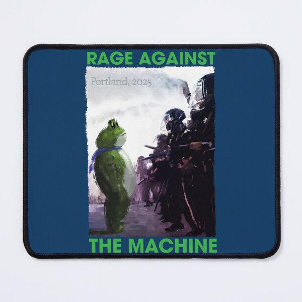 Item preview, Portland frog, Resist Portland 2025 Frog Rage Against The Machine Frog   (1) designed and sold by KnightenKit.
