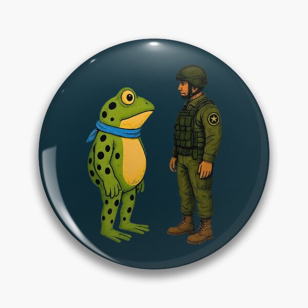 Item preview, The Portland Frog – Resist 2025   designed and sold by KnightenKit.