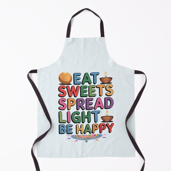 Item preview, Eat Sweets Spread Light Be Happy – Colorful Diwali Festival Design designed and sold by Jollys-ArtShop.