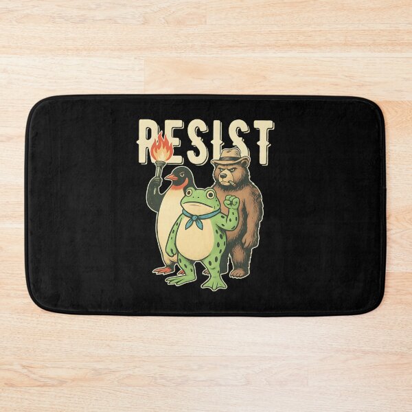 Item preview, Resist Penguin Frog and Bear   designed and sold by KnightenKit.