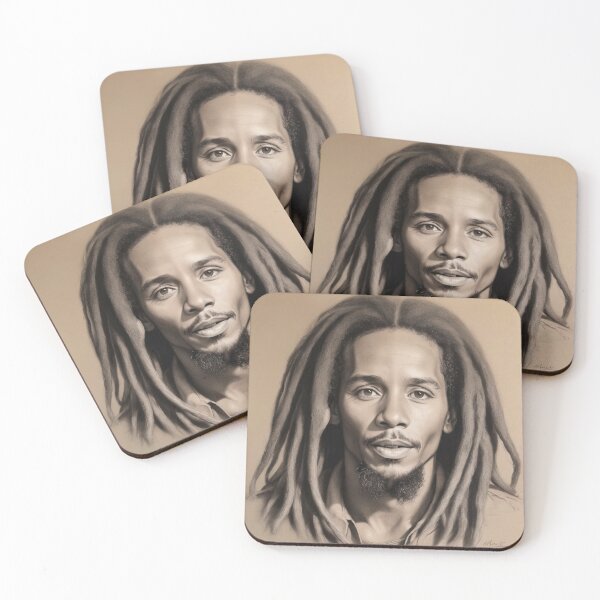 Item preview, Bob Marley designed and sold by WorldofCharcoal.