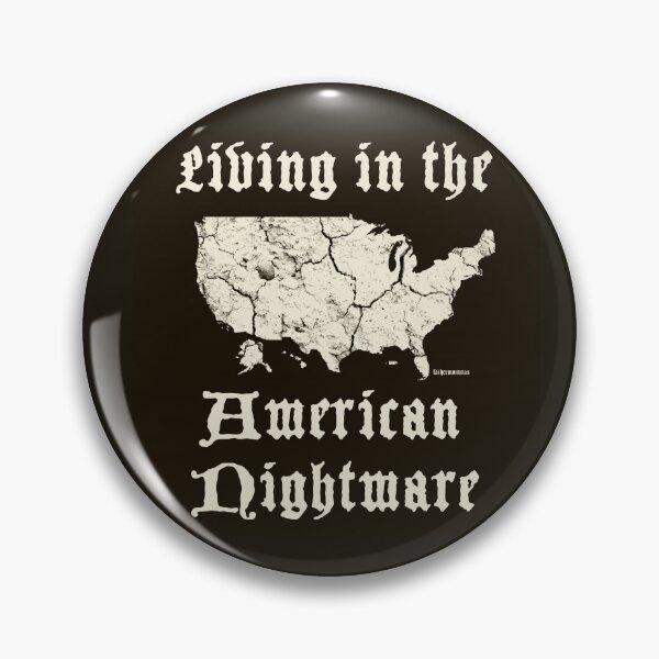 Item preview, living the American nightmare (cracked) designed and sold by Nattowills.