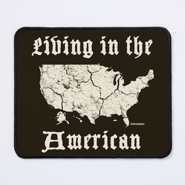 Item preview, living the American nightmare (cracked) designed and sold by Nattowills.