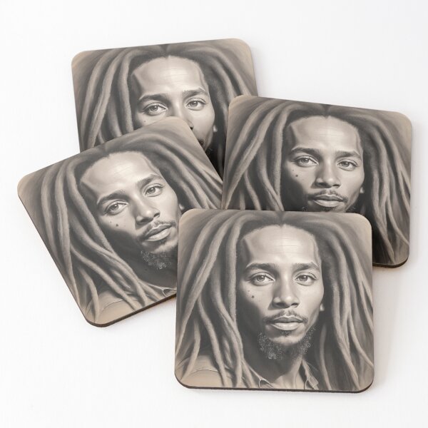 Item preview, Bob Marley designed and sold by WorldofCharcoal.