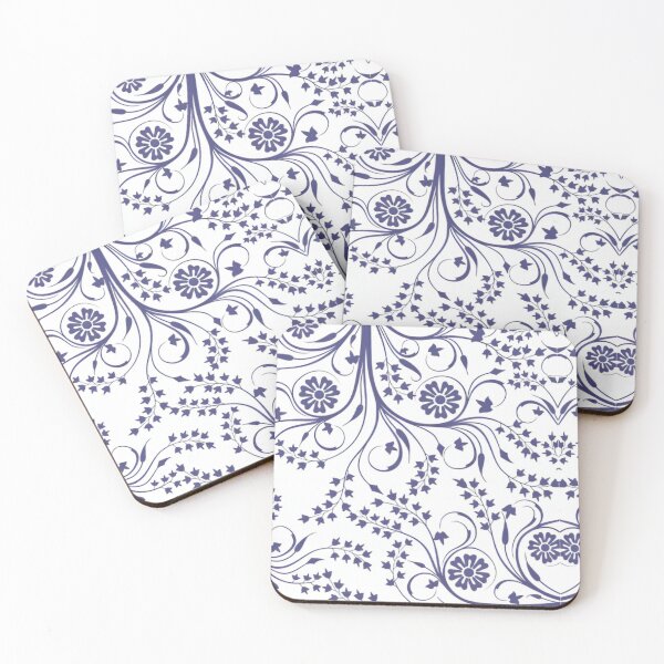 Item preview, Floral Pattern Blue Design designed and sold by Studioboss.