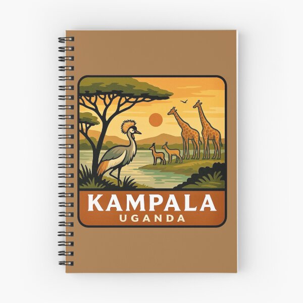 Item preview, Kampala, Uganda - Wildlife & Lake Victoria designed and sold by Myra365Art.