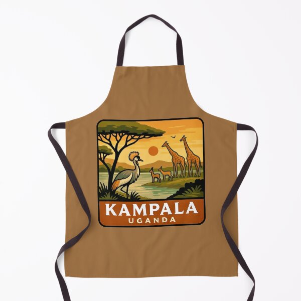 Item preview, Kampala, Uganda - Wildlife & Lake Victoria designed and sold by Myra365Art.