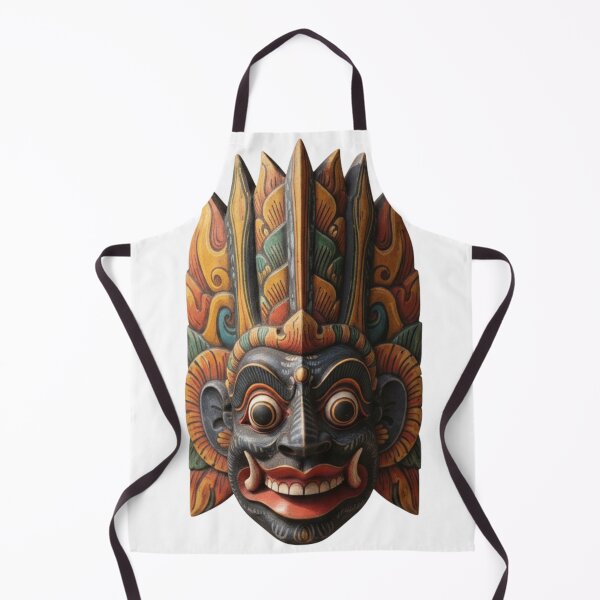 Item preview, Sri Lankan Sanni Raksha Devil Mask - Traditional Hand Carved Art designed and sold by NewYorkColours.