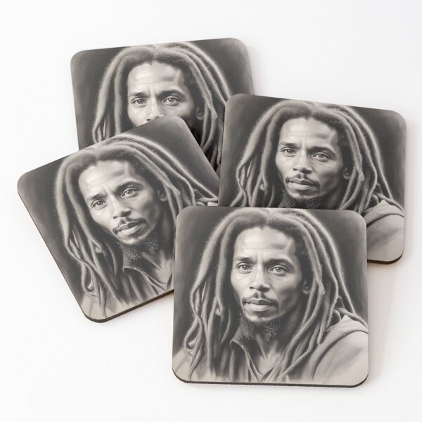 Item preview, Bob Marley designed and sold by WorldofCharcoal.