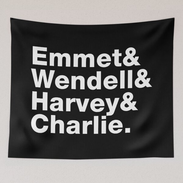 Item preview, Emmet And Wendell And Charlie And Harvey designed and sold by neomonio.