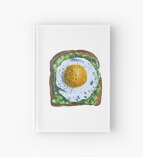 Avocado Egg Toast Hardcover Journal