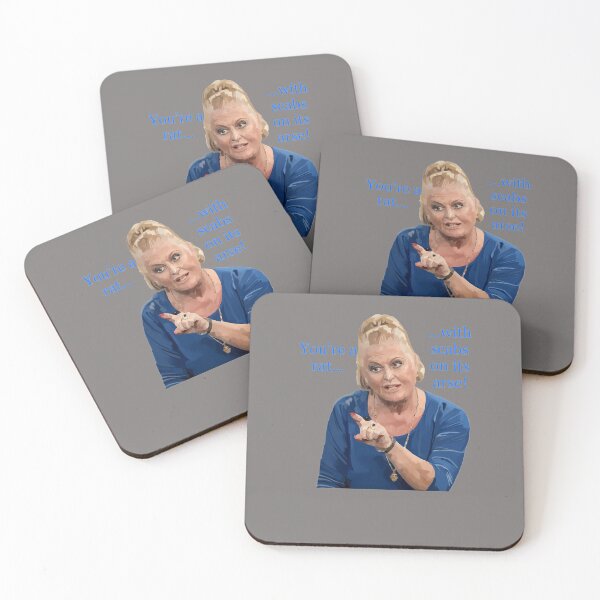 Item preview, KIM-WOODBURN---YOURE-A-RAT-WITH-SCABS-ON-ITS-ARSE designed and sold by GertrudeJSauci.