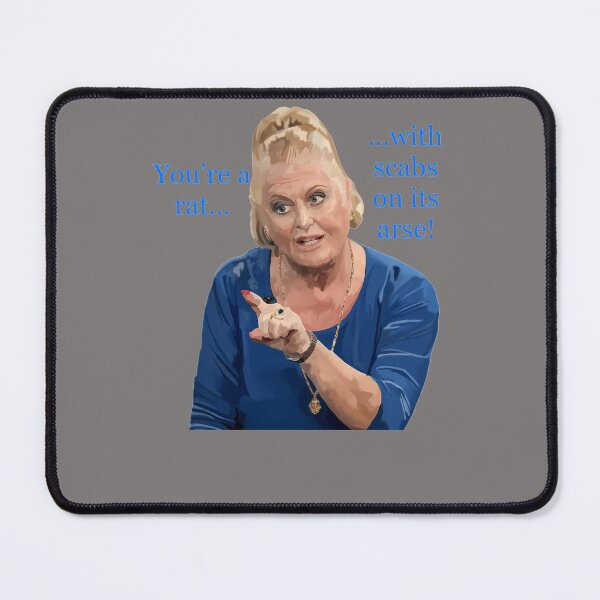 Item preview, KIM-WOODBURN---YOURE-A-RAT-WITH-SCABS-ON-ITS-ARSE designed and sold by GertrudeJSauci.