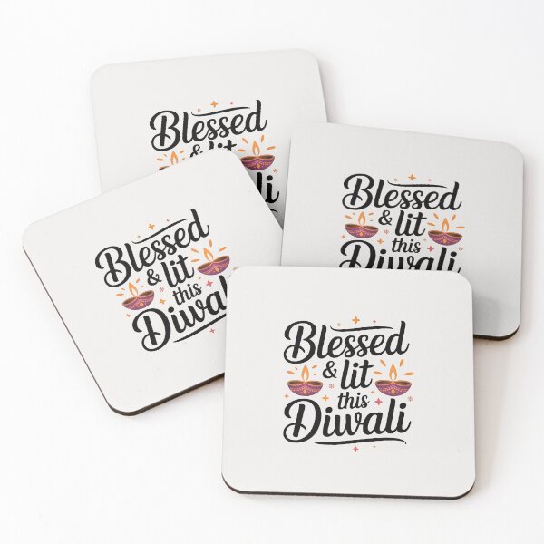 Item preview, Blessed & Lit This Diwali – Elegant Festival of Lights Design designed and sold by Jollys-ArtShop.