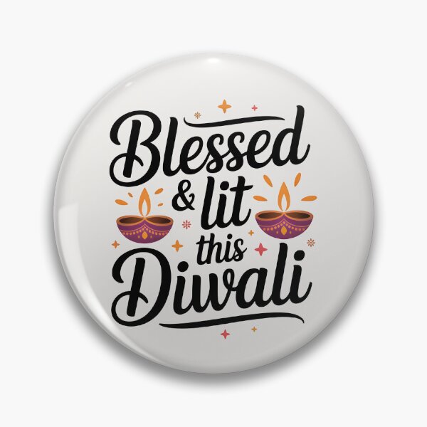 Item preview, Blessed & Lit This Diwali – Elegant Festival of Lights Design designed and sold by Jollys-ArtShop.