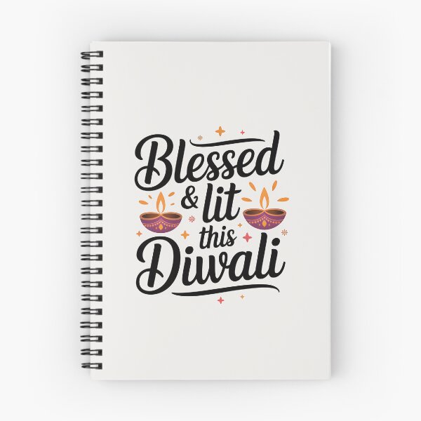 Item preview, Blessed & Lit This Diwali – Elegant Festival of Lights Design designed and sold by Jollys-ArtShop.