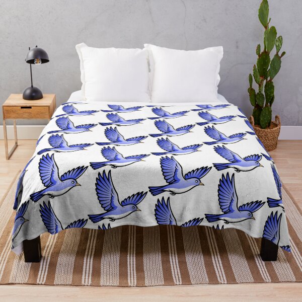Item preview, Blue Bird - Playful Sky Vibe designed and sold by criptart.