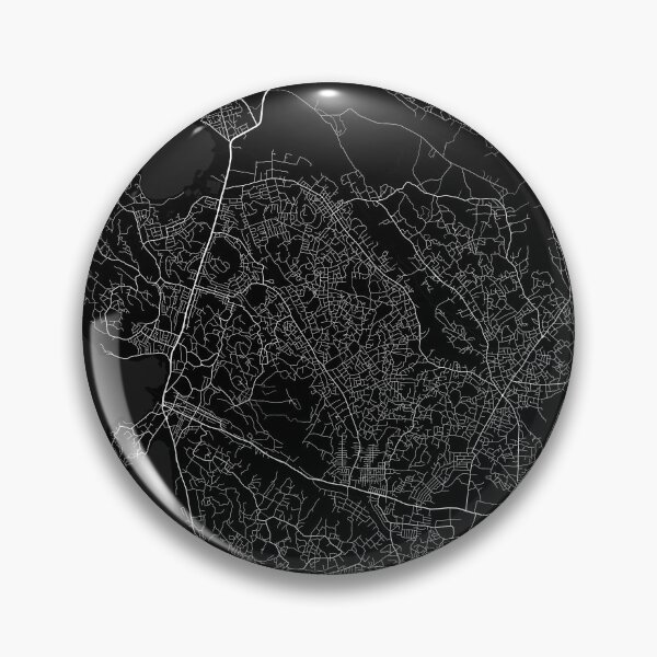 Item preview, Mwanza City Map of Tanzania - Full Moon designed and sold by deMAP.