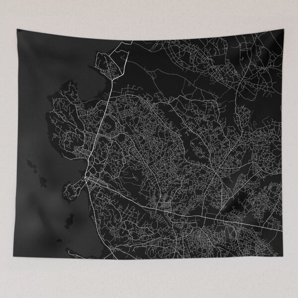 Item preview, Mwanza City Map of Tanzania - Full Moon designed and sold by deMAP.