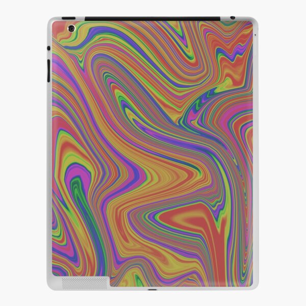 Groovy Vinyl Records, Colorful with Daisy iPad Folio Case by